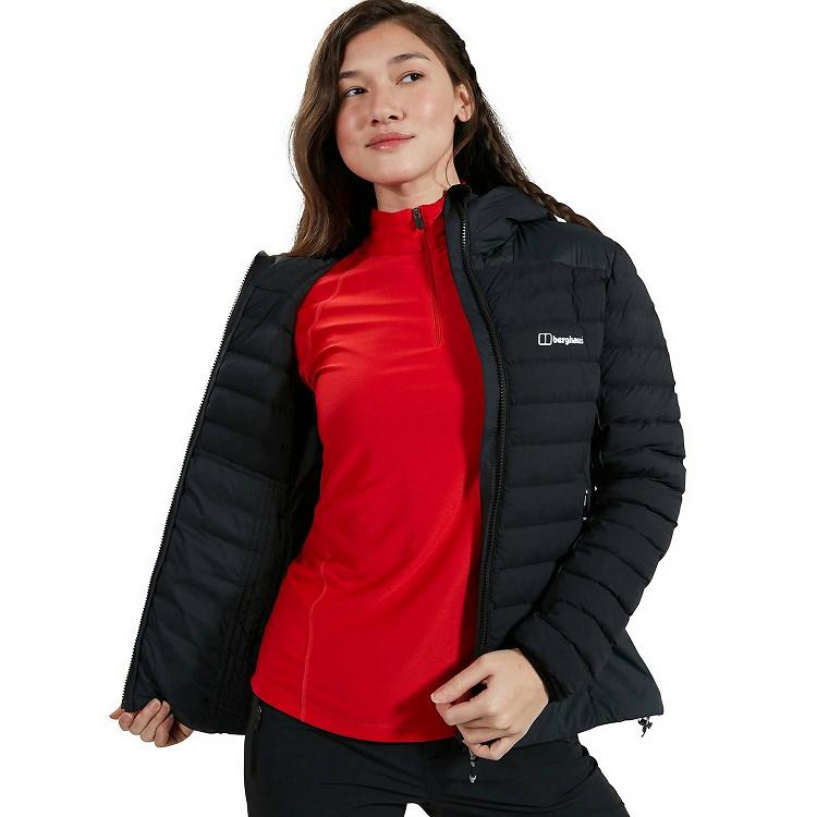 Dámska Paperova Bunda Berghaus Affine Čierne Slovensko 6132PATMH